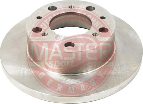 MASTER-SPORT GERMANY 24011601051-PCS-MS - Спирачен диск vvparts.bg