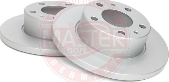 MASTER-SPORT GERMANY 24011601291-SET-MS - Спирачен диск vvparts.bg