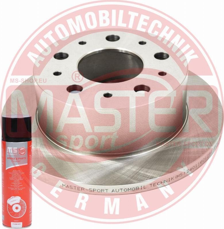 MASTER-SPORT GERMANY 24011601251-PCS-MSP - Спирачен диск vvparts.bg