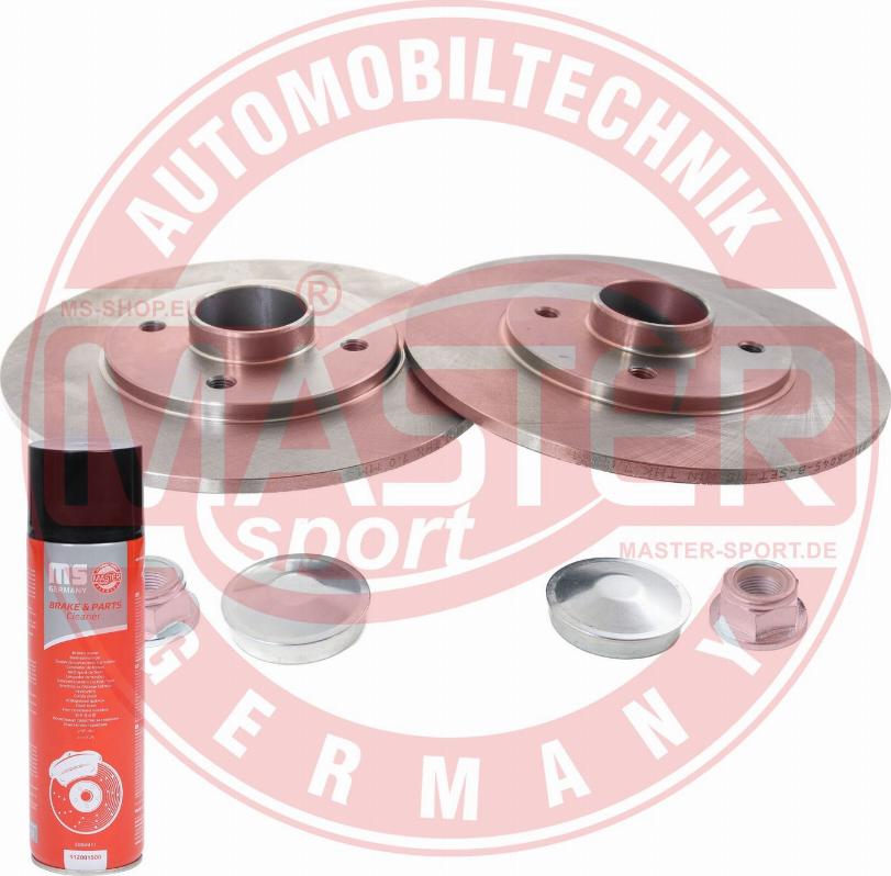 MASTER-SPORT GERMANY 2401106045B-SET-MSP - Спирачен диск vvparts.bg