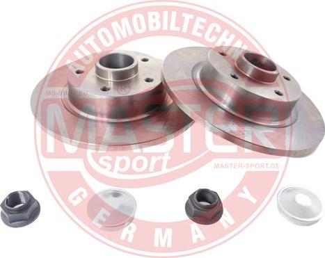 MASTER-SPORT GERMANY 2401106203B-SET-MS - Спирачен диск vvparts.bg