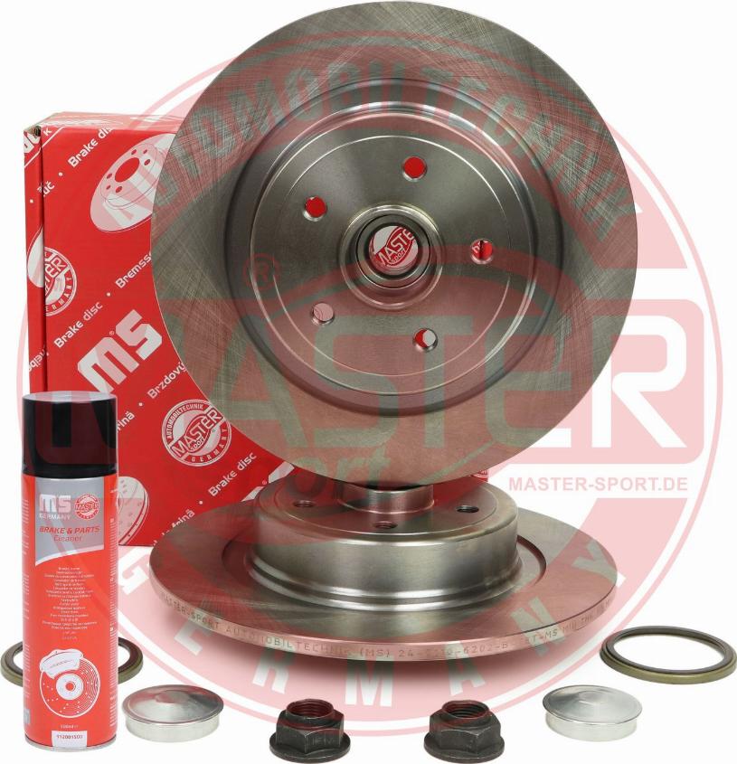 MASTER-SPORT GERMANY 2401106202B-SET-MSP - Спирачен диск vvparts.bg