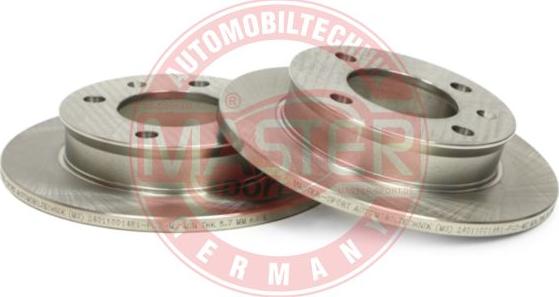 MASTER-SPORT GERMANY 24011001481-SET-MS - Спирачен диск vvparts.bg