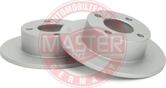 MASTER-SPORT GERMANY 24011001781-SET-MS - Спирачен диск vvparts.bg