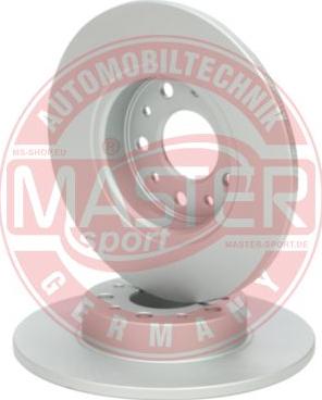 MASTER-SPORT GERMANY 24011003781-SET-MS - Спирачен диск vvparts.bg