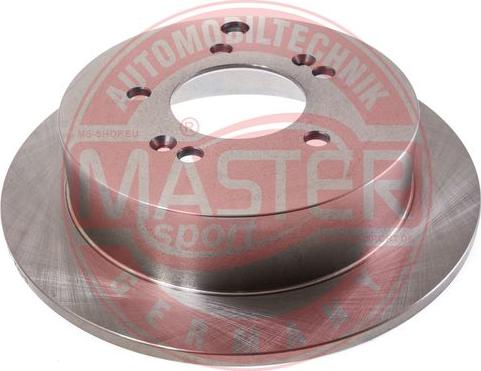 MASTER-SPORT GERMANY 24011002861-PCS-MS - Спирачен диск vvparts.bg