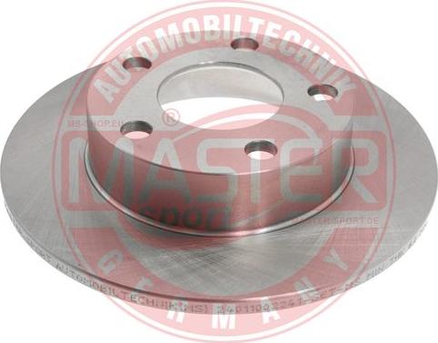 MASTER-SPORT GERMANY 24011002241-PCS-MS - Спирачен диск vvparts.bg