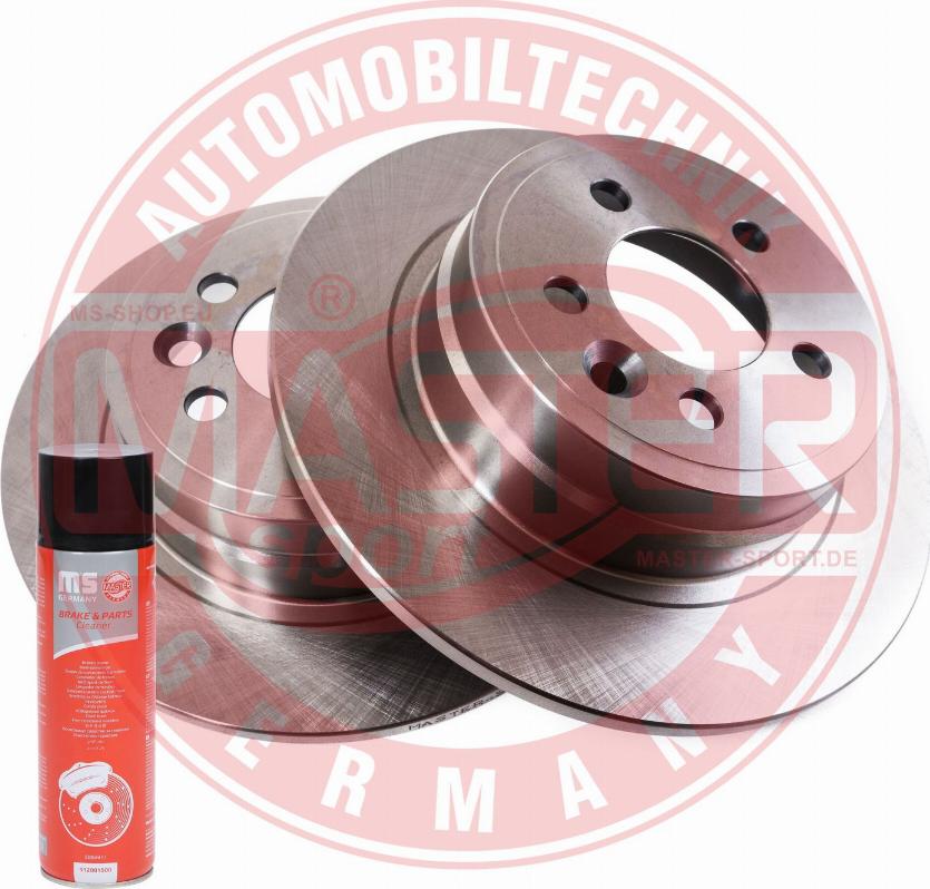 MASTER-SPORT GERMANY 24011002701-SET-MSP - Спирачен диск vvparts.bg