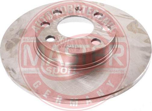 MASTER-SPORT GERMANY 24011101411-PCS-MS - Спирачен диск vvparts.bg