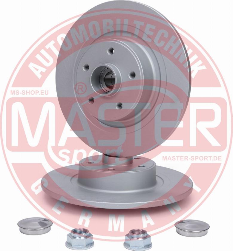 MASTER-SPORT GERMANY 2401110100BPR-SET-MS - Спирачен диск vvparts.bg