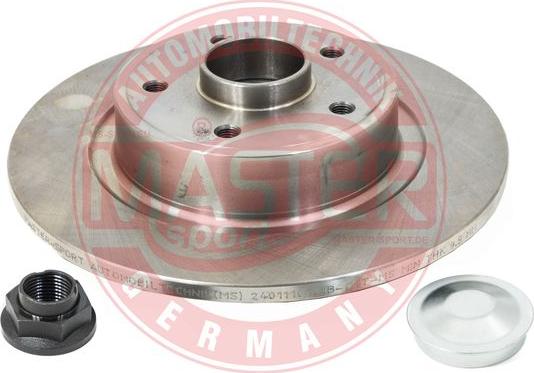 MASTER-SPORT GERMANY 2401110101B-PCS-MS - Спирачен диск vvparts.bg