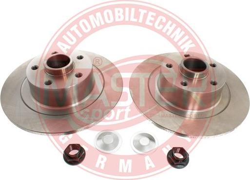 MASTER-SPORT GERMANY 2401110181B-SET-MS - Спирачен диск vvparts.bg