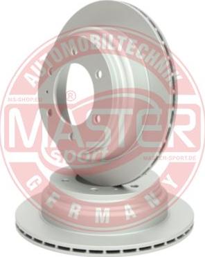 MASTER-SPORT GERMANY 24011801221-SET-MS - Спирачен диск vvparts.bg