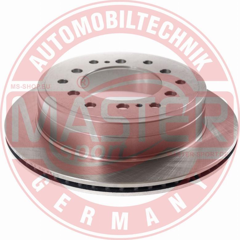 MASTER-SPORT GERMANY 24011807091-PCS-MS - Спирачен диск vvparts.bg