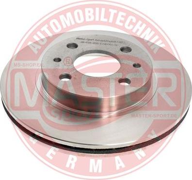 MASTER-SPORT GERMANY 24011301351-PCS-MS - Спирачен диск vvparts.bg