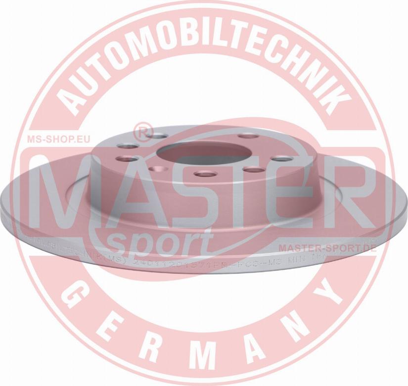 MASTER-SPORT GERMANY 24011201571PR-PCS-MS - Спирачен диск vvparts.bg