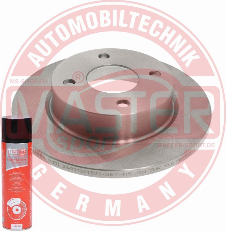 MASTER-SPORT GERMANY 24011201371-PCS-MSP - Спирачен диск vvparts.bg