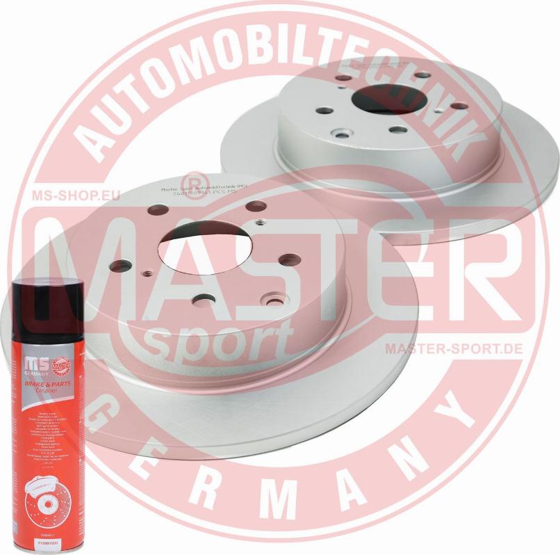 MASTER-SPORT GERMANY 24011207141-SET-MSP - Спирачен диск vvparts.bg