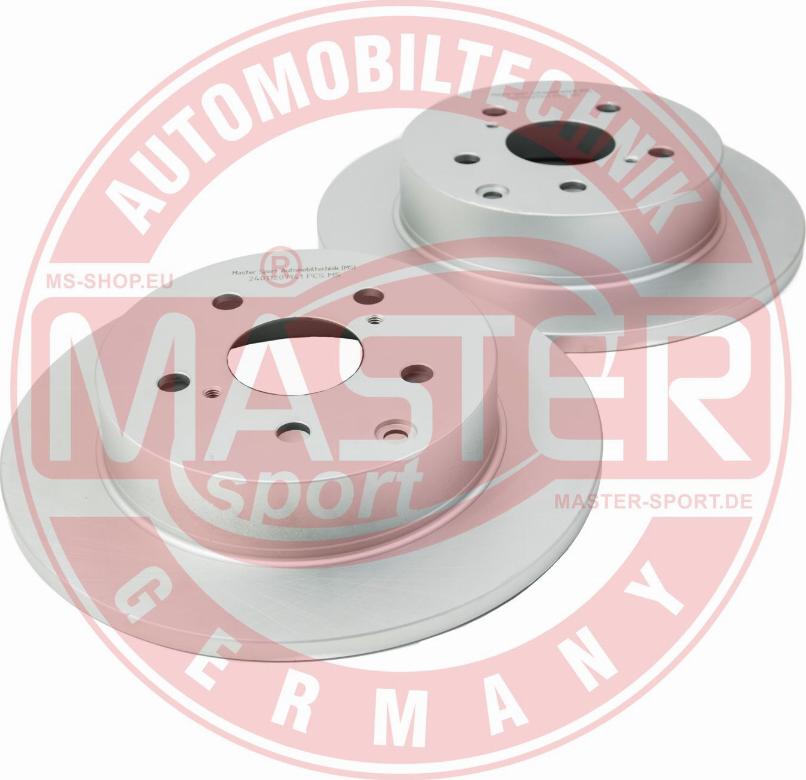 MASTER-SPORT GERMANY 24011207141-SET-MS - Спирачен диск vvparts.bg