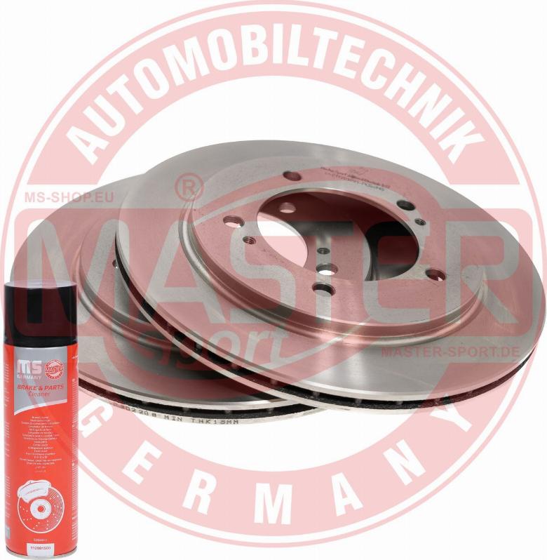 MASTER-SPORT GERMANY 24011701091-SET-MSP - Спирачен диск vvparts.bg