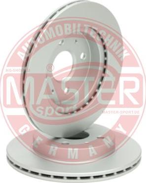 MASTER-SPORT GERMANY 24011701071-SET-MS - Спирачен диск vvparts.bg