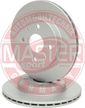 MASTER-SPORT GERMANY 24011701071-SET-MS - Спирачен диск vvparts.bg