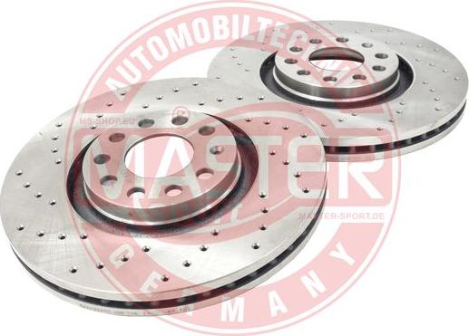 MASTER-SPORT GERMANY 24013001851-SET-MS - Спирачен диск vvparts.bg