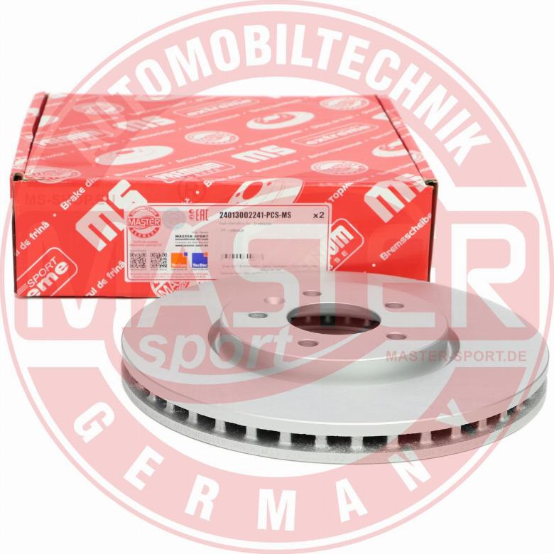 MASTER-SPORT GERMANY 24013002241PR-PCS-MS - Спирачен диск vvparts.bg