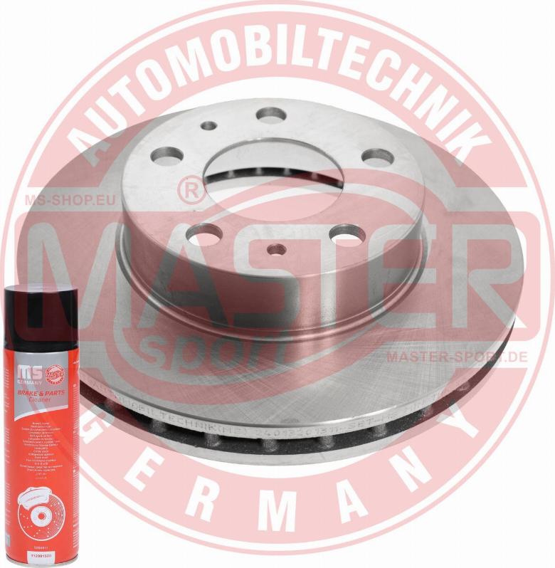 MASTER-SPORT GERMANY 24013201311-PCS-MSP - Спирачен диск vvparts.bg