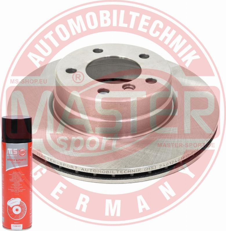 MASTER-SPORT GERMANY 24012401811-PCS-MSP - Спирачен диск vvparts.bg