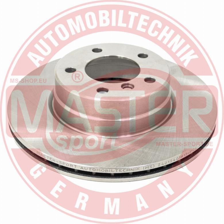 MASTER-SPORT GERMANY 24012401811-PCS-MS - Спирачен диск vvparts.bg