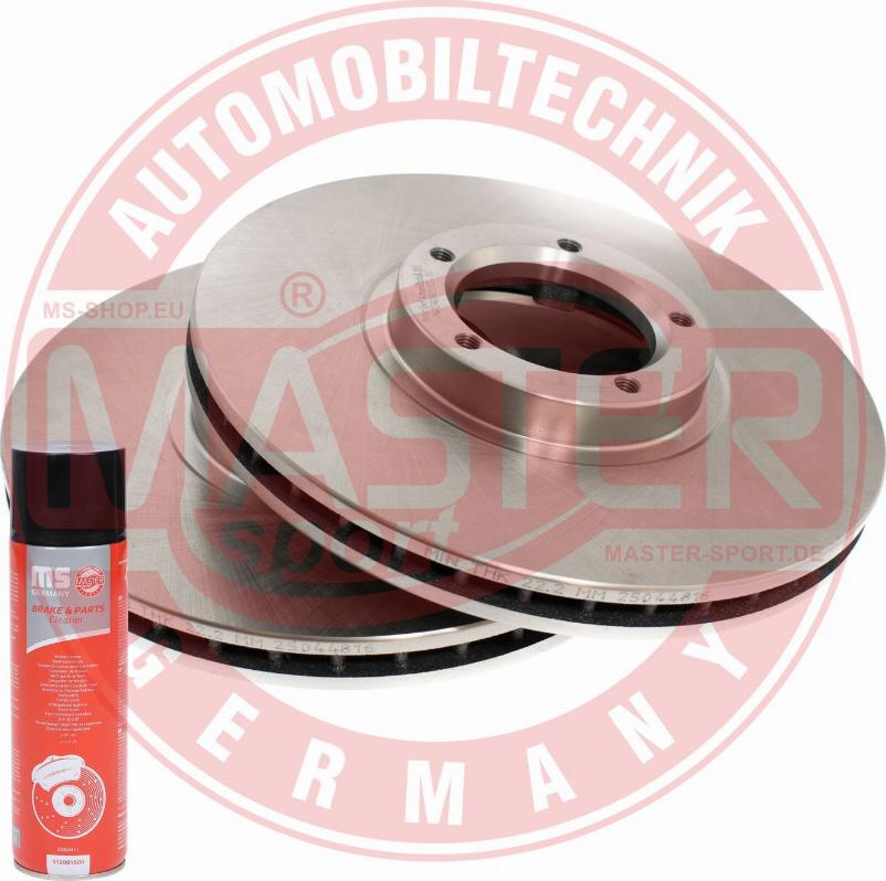 MASTER-SPORT GERMANY 24012401321-SET-MSP - Спирачен диск vvparts.bg