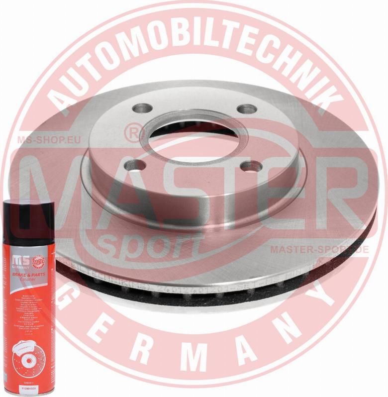 MASTER-SPORT GERMANY 24012401201-PCS-MSP - Спирачен диск vvparts.bg