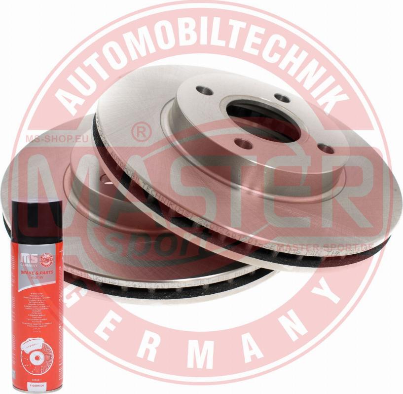 MASTER-SPORT GERMANY 24012401201-SET-MSP - Спирачен диск vvparts.bg