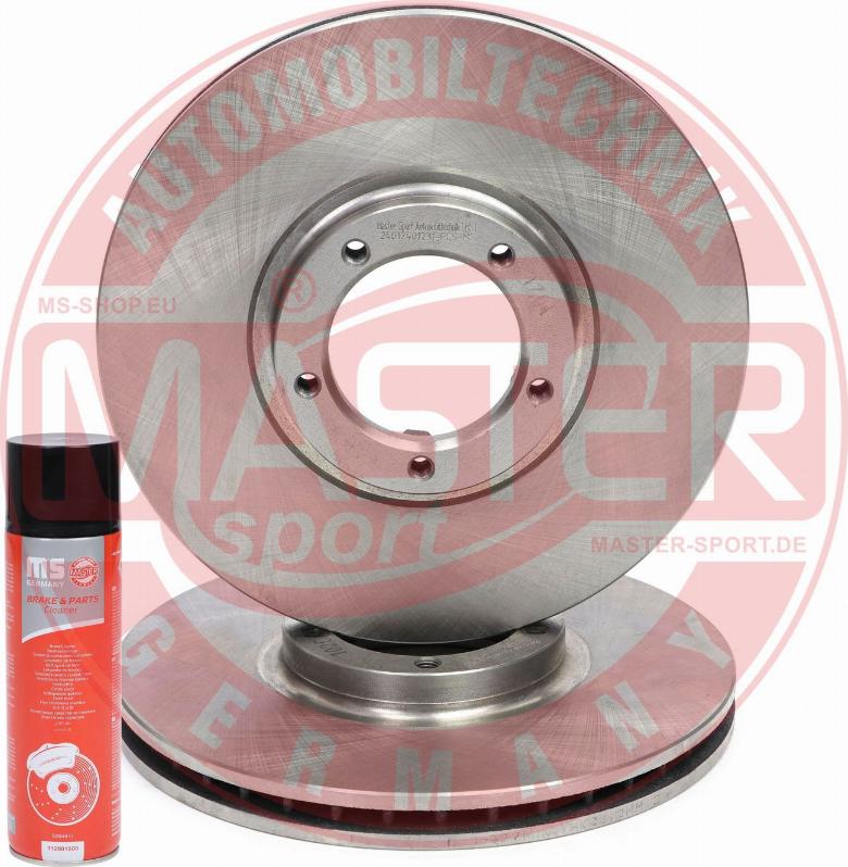 MASTER-SPORT GERMANY 24012401231-SET-MSP - Спирачен диск vvparts.bg