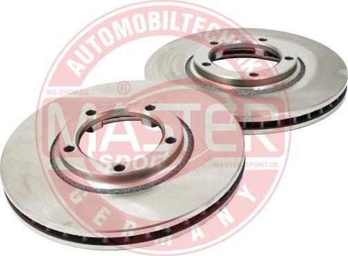 MASTER-SPORT GERMANY 24012402201-SET-MS - Спирачен диск vvparts.bg