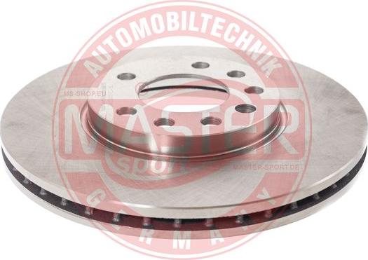 MASTER-SPORT GERMANY 24012501411-PCS-MS - Спирачен диск vvparts.bg