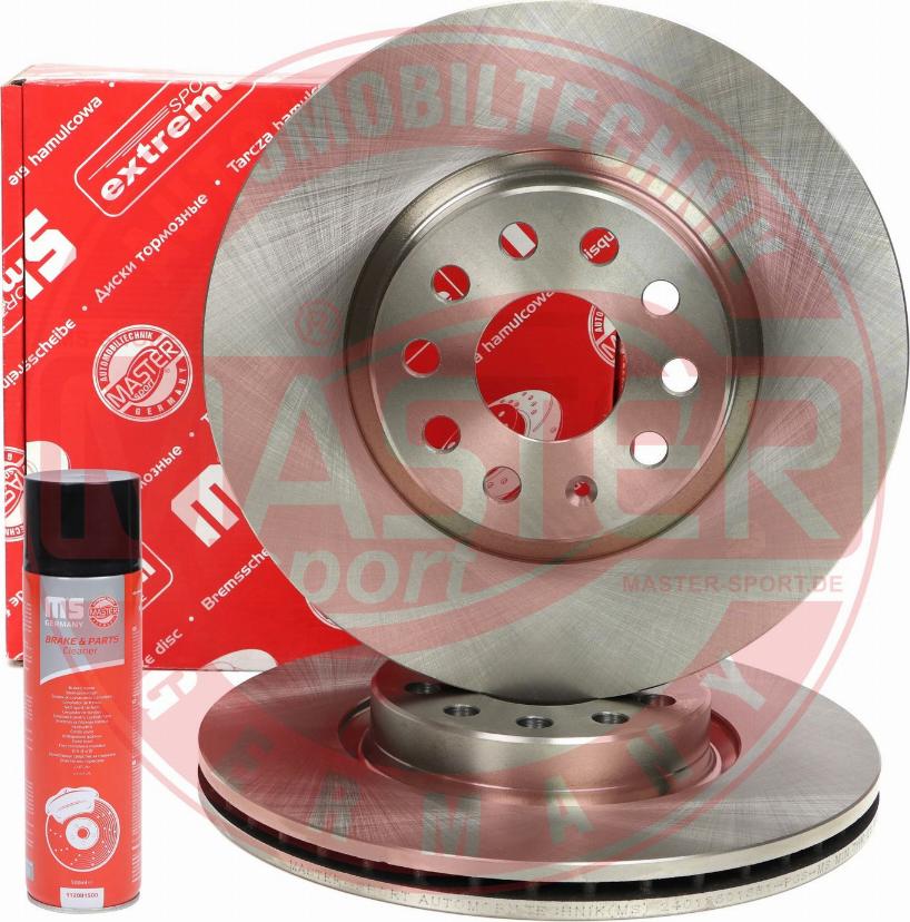 MASTER-SPORT GERMANY 24012501581-SET-MSP - Спирачен диск vvparts.bg