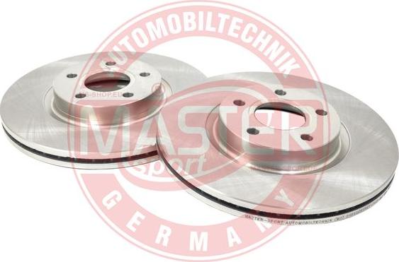 MASTER-SPORT GERMANY 24012501621-SET-MS - Спирачен диск vvparts.bg