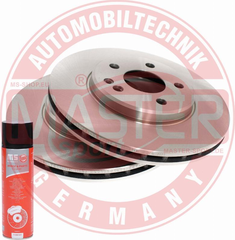 MASTER-SPORT GERMANY 24012501671-SET-MSP - Спирачен диск vvparts.bg