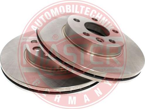 MASTER-SPORT GERMANY 24012501141-SET-MS - Спирачен диск vvparts.bg