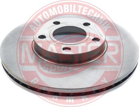 MASTER-SPORT GERMANY 24012501151-PCS-MS - Спирачен диск vvparts.bg