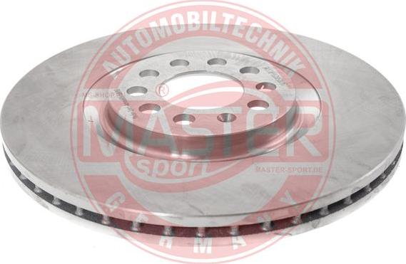 MASTER-SPORT GERMANY 24012501231-PCS-MS - Спирачен диск vvparts.bg