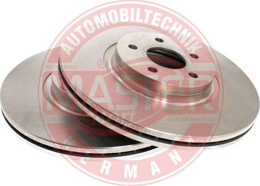 MASTER-SPORT GERMANY 24012501751-SET-MS - Спирачен диск vvparts.bg