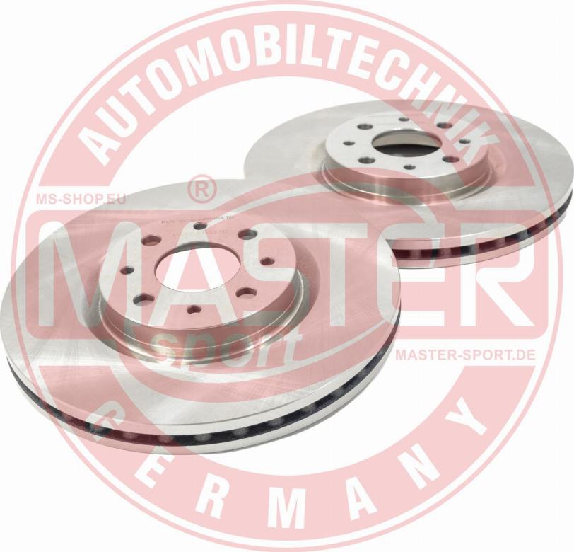 MASTER-SPORT GERMANY 24012601251-SET-MS - Спирачен диск vvparts.bg