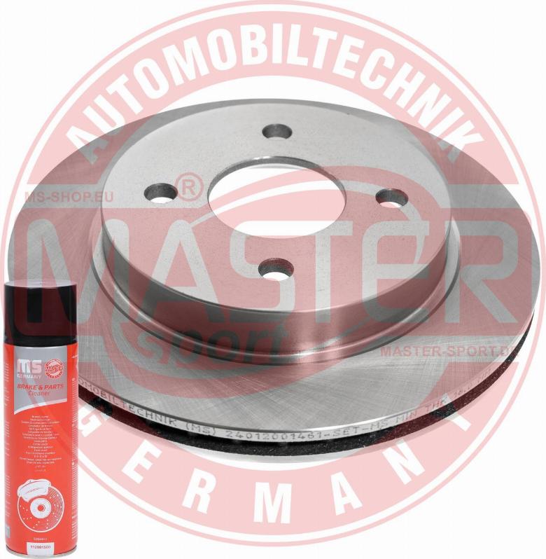 MASTER-SPORT GERMANY 24012001461-PCS-MSP - Спирачен диск vvparts.bg