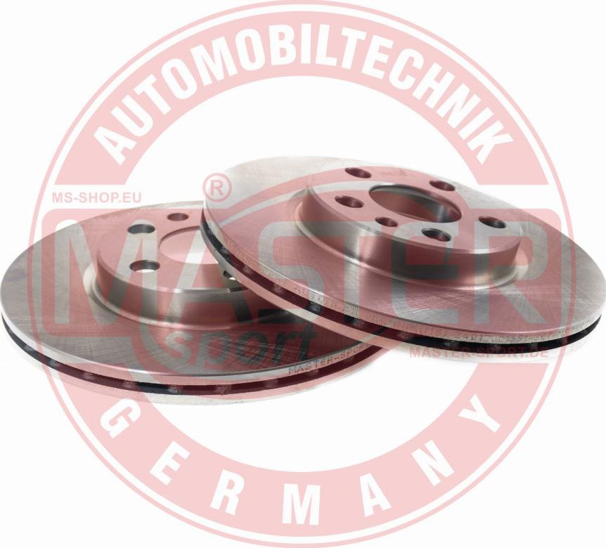 MASTER-SPORT GERMANY 24012001551-SET-MS - Спирачен диск vvparts.bg