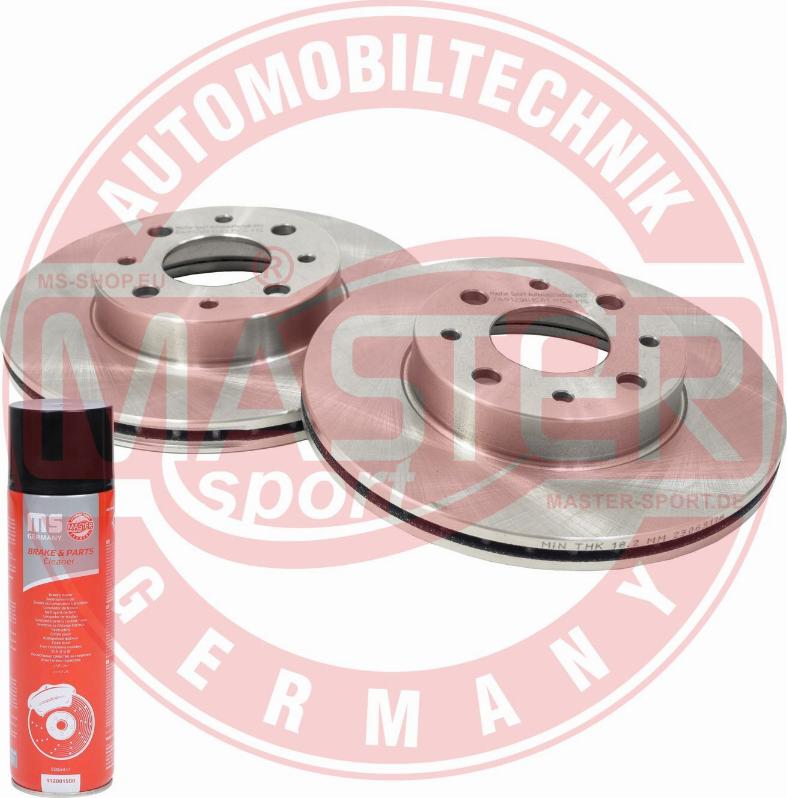 MASTER-SPORT GERMANY 24012001581-SET-MSP - Спирачен диск vvparts.bg