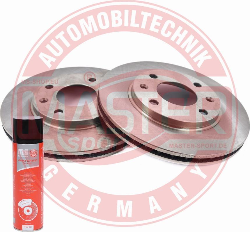 MASTER-SPORT GERMANY 24012001321-SET-MSP - Спирачен диск vvparts.bg