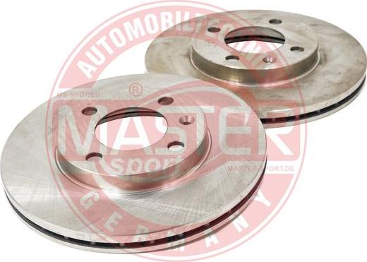 MASTER-SPORT GERMANY 24012001231-SET-MS - Спирачен диск vvparts.bg